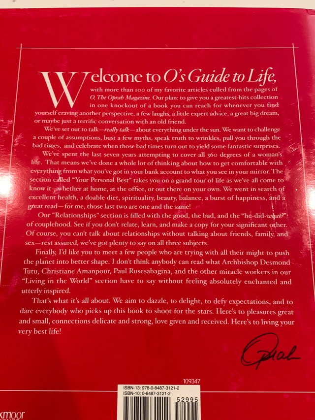 Oprah's Guide to Life - Hardcover Book - photo 2