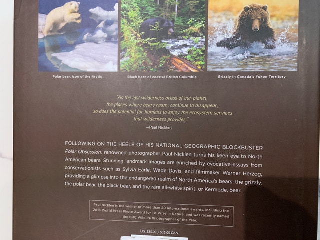 National Geographic Book - Bear Spirit of the Wild - photo 2