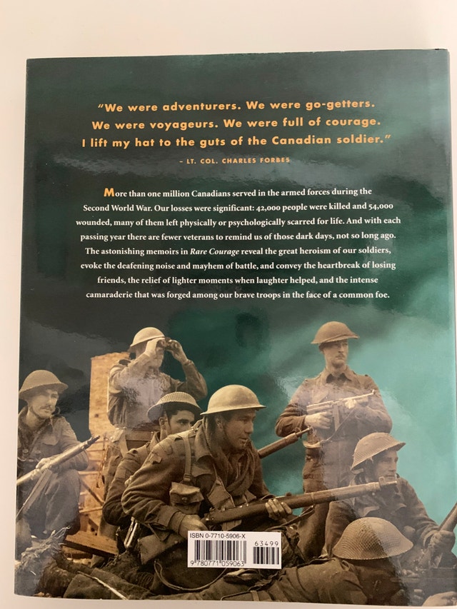 NEW Book-Rare Courage: Veterans of the Second World War - photo 3