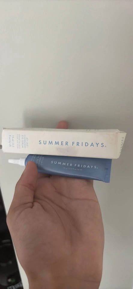 Summer Friday eye serum and jet lag mask - photo 2
