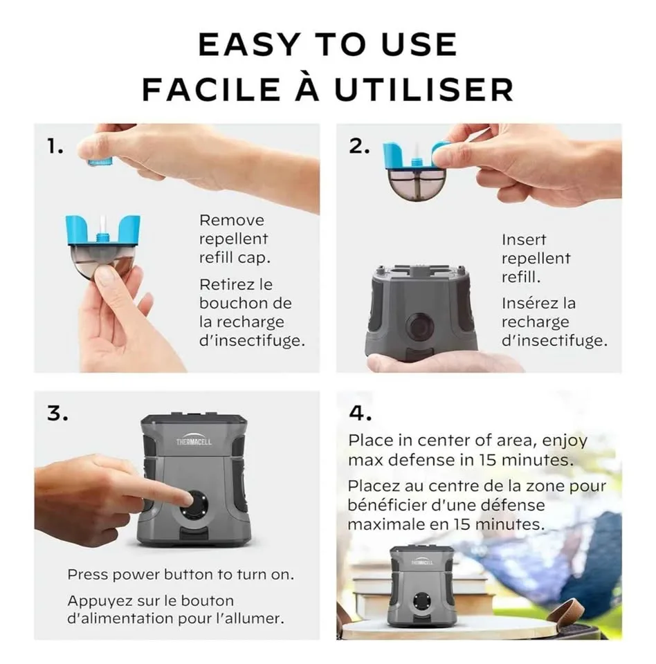 Thermacell EX90 Mosquito Repeller image indicator(5)