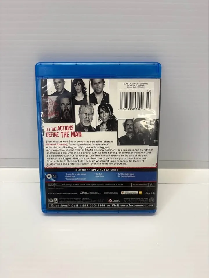 Blu-Ray Sons of Anarchy Season 5 - photo 2