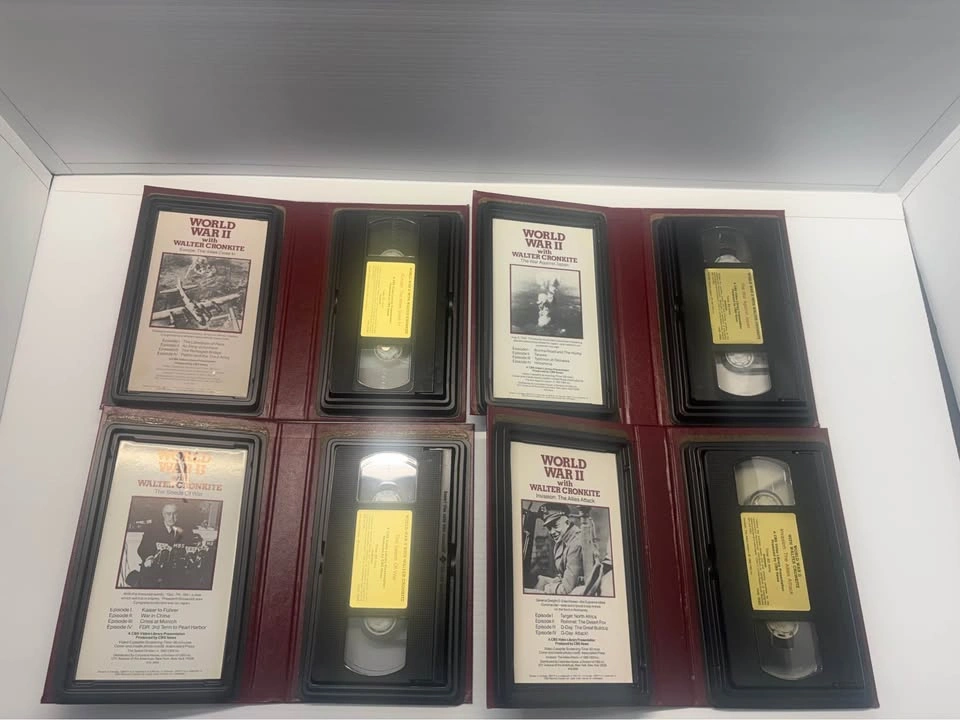 VHS Set World War II with Walter Cronkite - photo 4