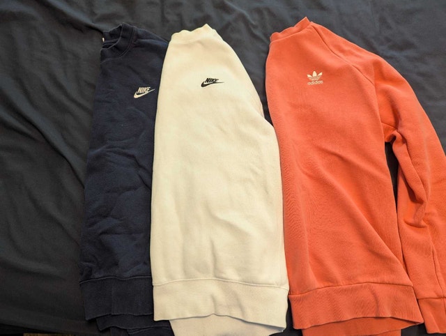 Authentic Nike & Adidas Crewneck Sweaters – M&S – $10
