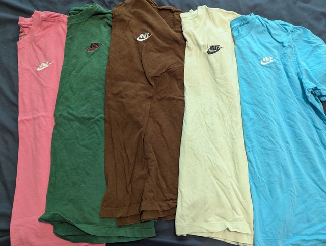 Authentic Nike T-Shirts – Size Medium – $5 Each