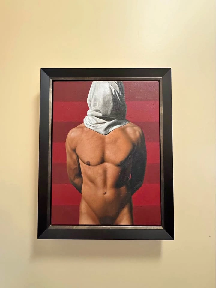 Original painting - gay interest - Canadian artist Sven Hennze