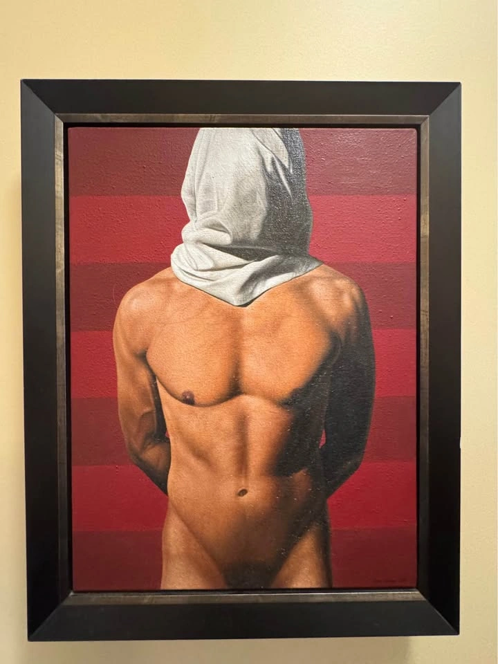 Original painting - gay interest - Canadian artist Sven Hennze - photo 2