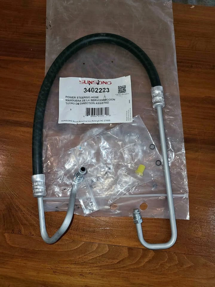 Sunsong 3402223 Power Steering Pressure Line Hose Assembly