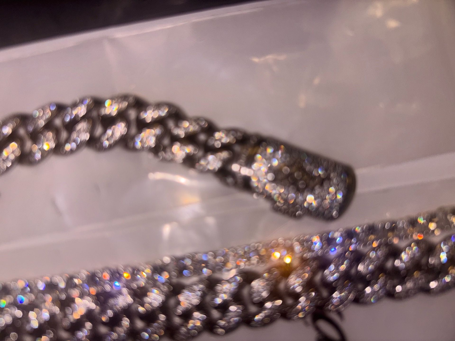 Iced Out Cuban Link and Tennis Chain with Cuban Bracelet - photo 4