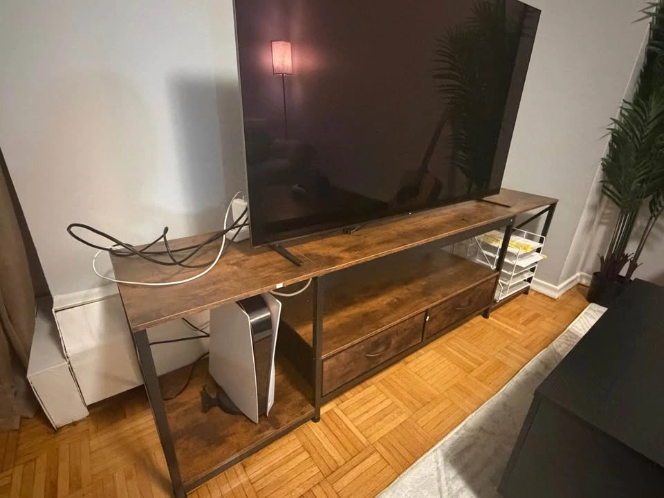 Industrial TV Stand for TVs up to 80 Inches - photo 3