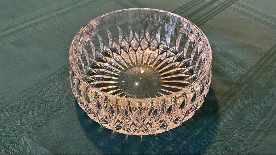 Crystal Waterford bowl