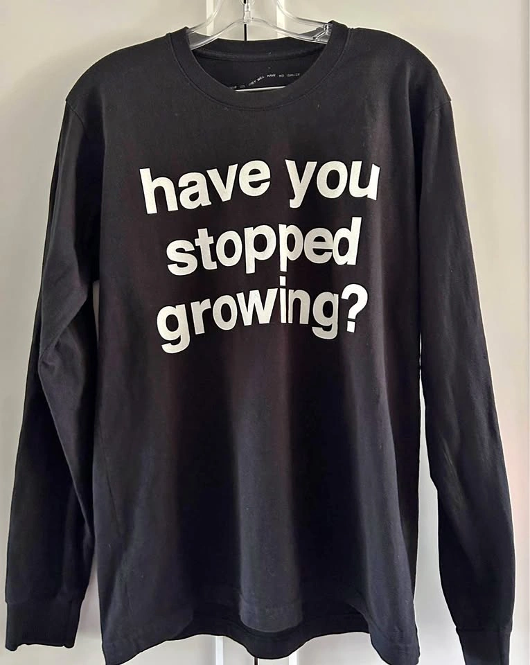 Andre 3000 merch - black crew neck long sleeve SM women’s