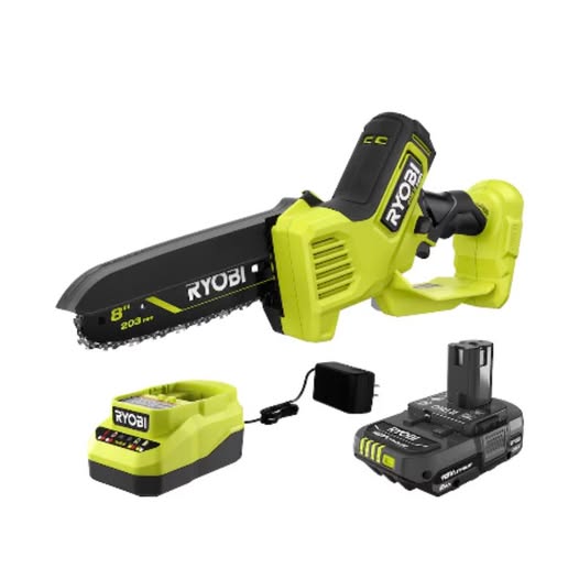 RYOBI 18V ONE+ HP Brushless 8 in. Compact Pruning Mini Chainsaw - photo 4