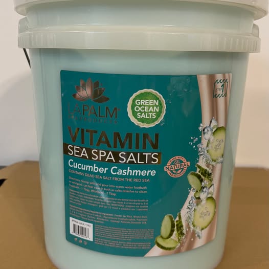 La Palm Sea Spa Salt - Cucumber Cashmere