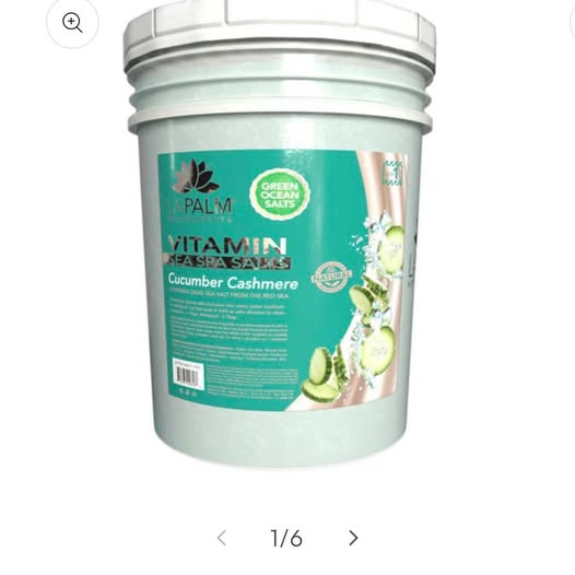 La Palm Sea Spa Salt - Cucumber Cashmere - photo 4