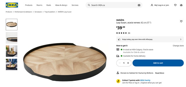 IKEA 17" Lazy Susan - photo 4