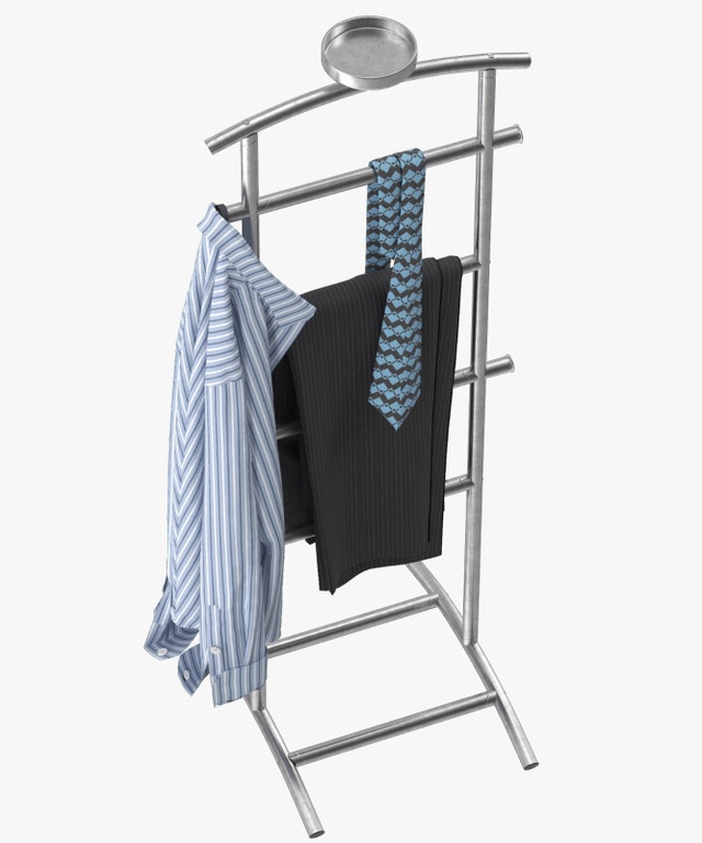 IKEA GRUNDTAL Stainless Valet Stand - photo 2
