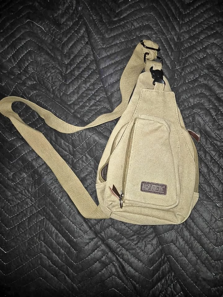 Flish Canvas Sling Bag