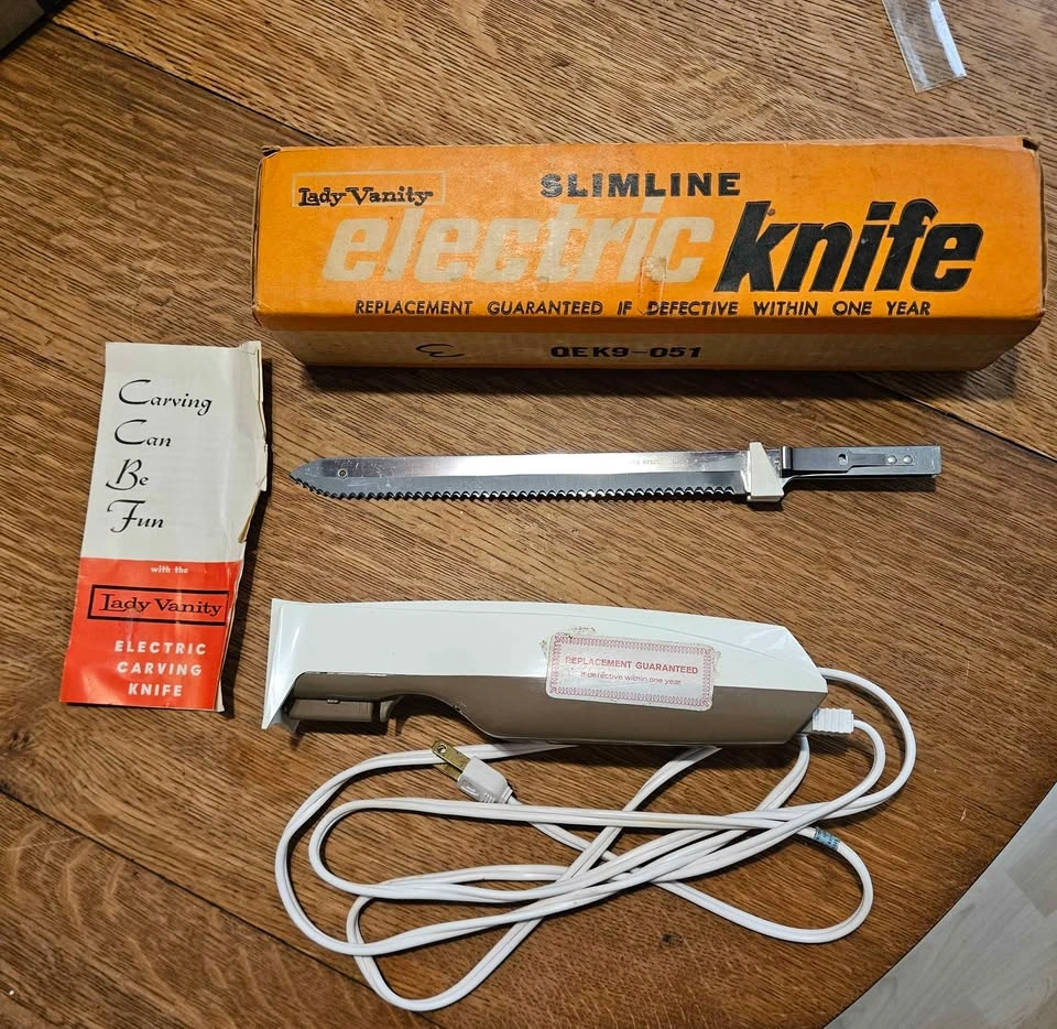 Lady Vanity Slimline Electric Carving Knife