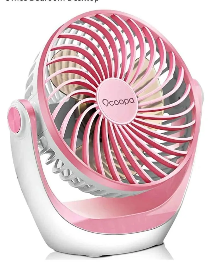 Desk Fan Table Fan 5'' with Strong Airflow thumbnail
