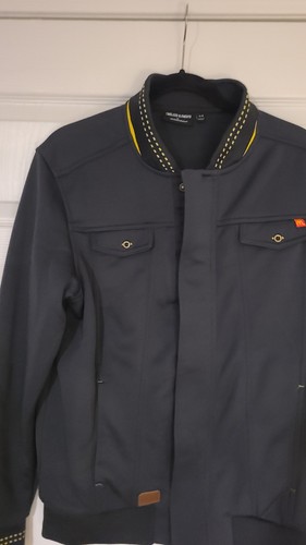 McDonalds Apparel Dark Gray Zip Up Jacket Size Medium Regular - photo 2