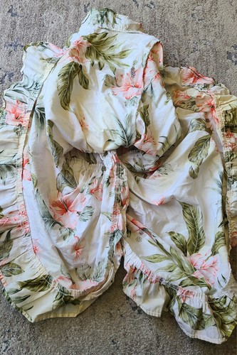 Girls Hawaiian Floral Dress Size 6 Made in Hawaii USA - photo 5