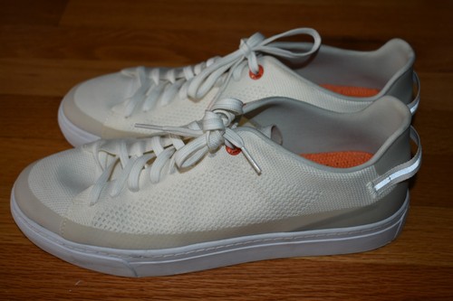 SWIMS Men Off White Mesh Sneakers SZ 10 - photo 2