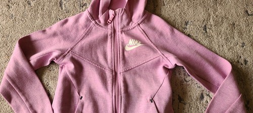 Nike Girls Long Sleeve Hoodie Sweater SZ 6 - photo 2