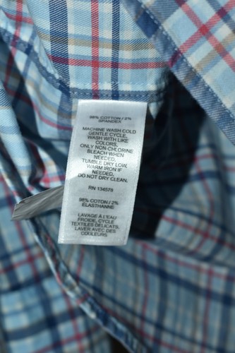 Vineyard Vines Men Whitr Blue Plaid Long Sleeve Shirt SZ L - photo 4