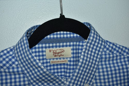 Original Penguin Heritage Slim Men's Button Down Long Sleeve Siz - photo 3