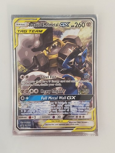 Lucario & Melmetal GX Basic Tag Team Promo SM192 2019