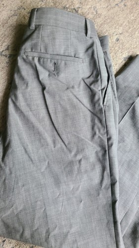 Hugo BOSS Men Gray Dress Pants SZ 33 - photo 2