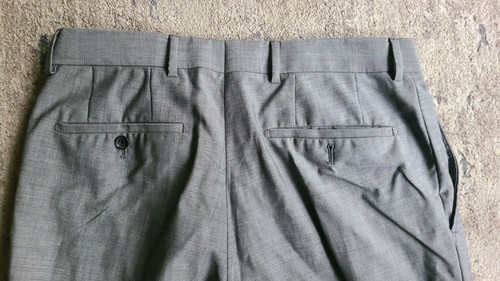Hugo BOSS Men Gray Dress Pants SZ 33 - photo 5