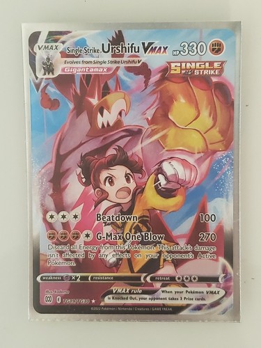 Single Strike Urshifu VMAX Alternate Art Trainer Gallery TG19