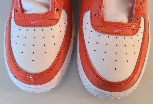 Nike Air Force 1 Valentine's Day White and Pink hearts Big Kids - photo 2