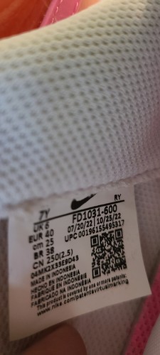 Nike Air Force 1 Valentine's Day White and Pink hearts Big Kids - photo 5