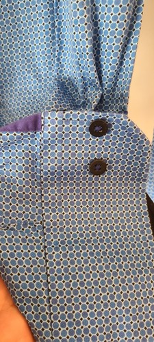 Montero West Blue Cowboy Long Sleeve Shirt Size 4XL - photo 4