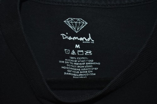 Diamond Supply Co Stone Cut Premium T-shirt Black SZ M - photo 4