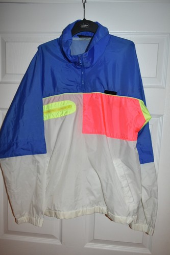 Black Ice Vintage Windbreaker Long Sleeve Jacket Mens L Pullover - photo 2