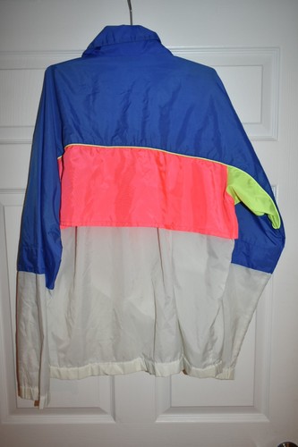 Black Ice Vintage Windbreaker Long Sleeve Jacket Mens L Pullover - photo 5