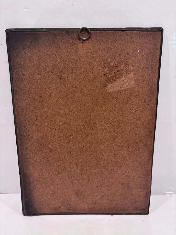 Vintage Embossed The Lord’s Prayer Metal Wall Plaque - photo 2