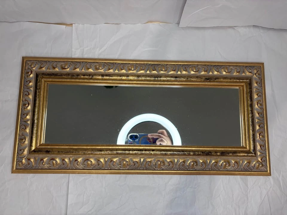 Ornate Gold Framed Mirror - photo 2