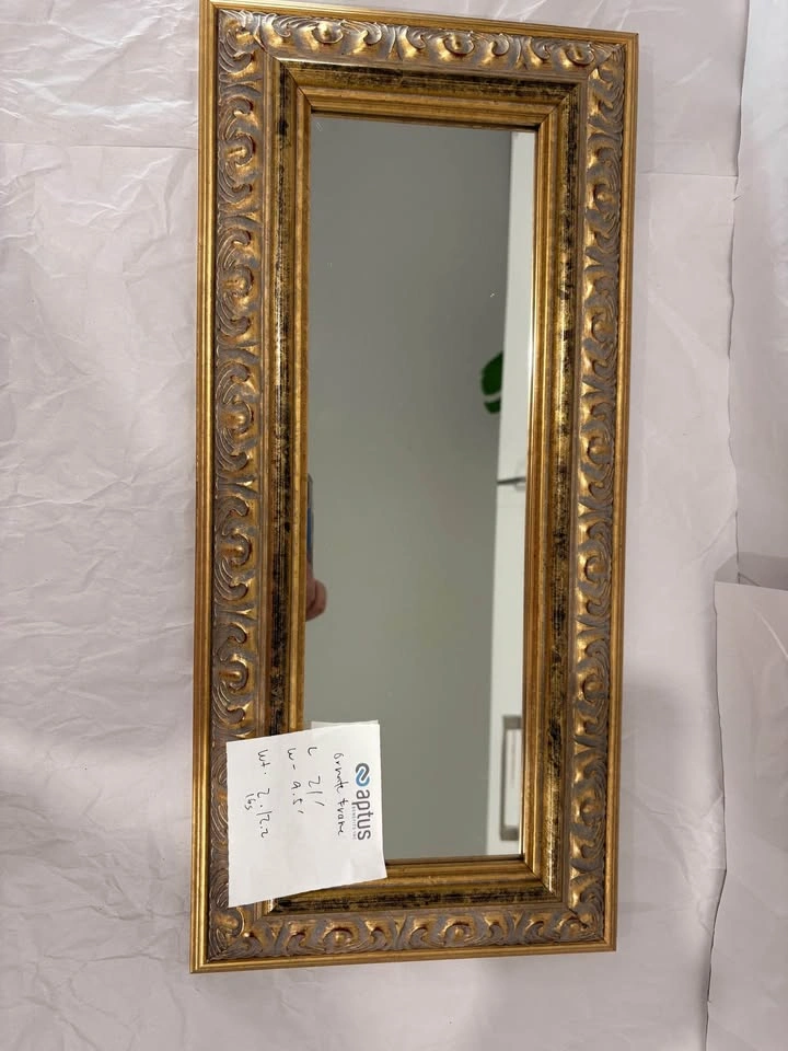 Ornate Gold Framed Mirror - photo 4