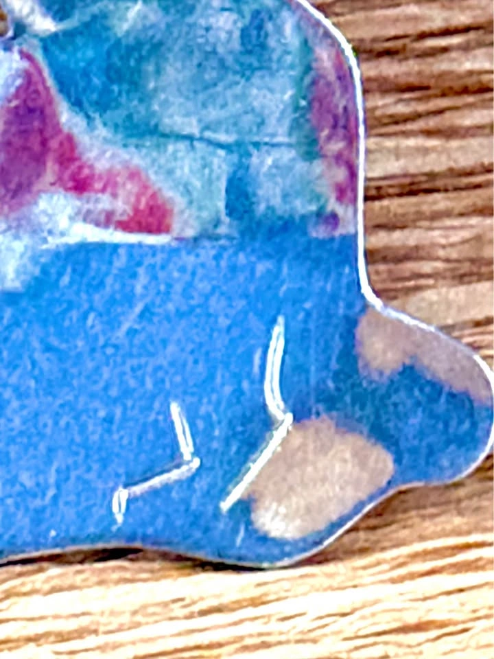 Northwest Coast Style Silver Wolf Pendant - photo 5