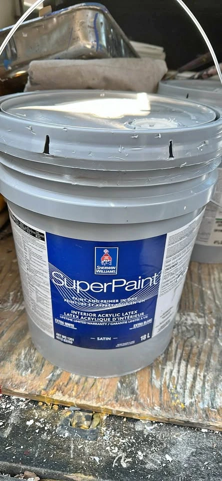 Paint New Full Pail Latex Satin - Ruffled Feathers