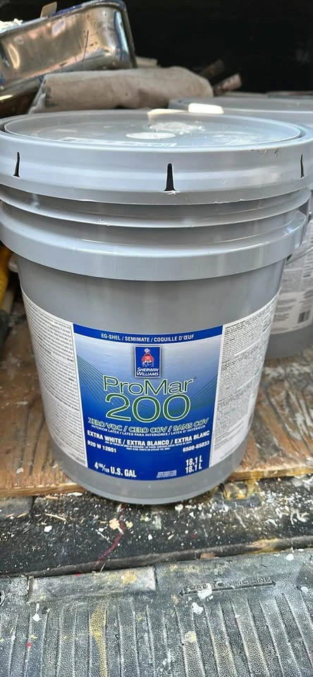 Paint New Full Pail Latex Eggshell - Royal York Light Grey