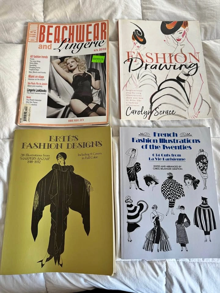 Fashion Design / Artist Books Lot C