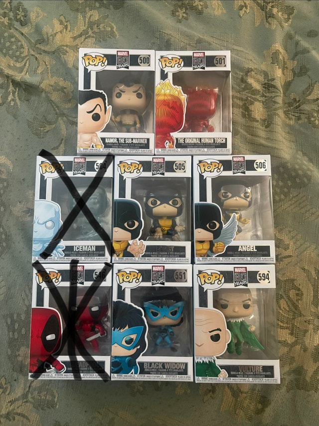 Funko marvel 80th anniversary