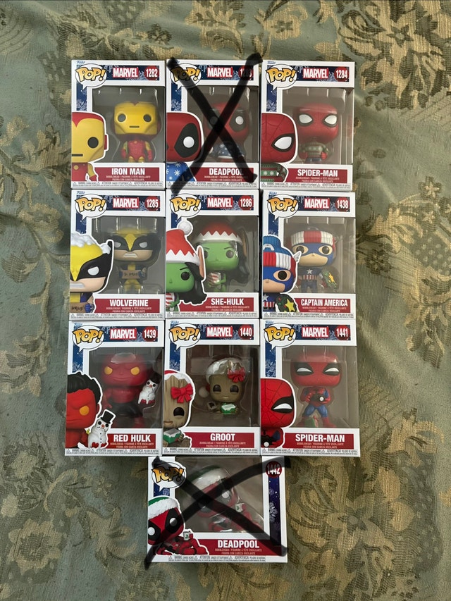Funko marvel Christmas
