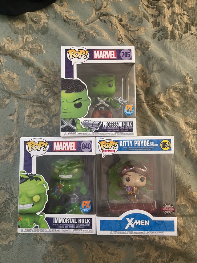Funko marvel deluxe lot